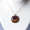 Red Sea | opal pendant [round] - Wood all Good