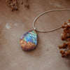 Red Sea | opal pendant [teardrop] - Wood all Good
