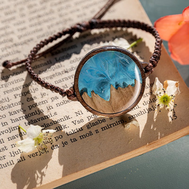 Resin floral bracelet – Zupppy